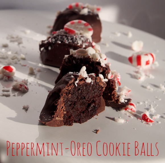 Peppermint-Oreo Cookie Balls Recipe